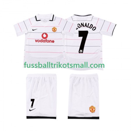 Fußballtrikots Manchester United Cristiano Ronaldo 7 2003 Retro Kinder 2005 Kurzarm Heimtrikotsatz kaufen
